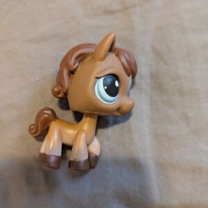 Littlest Pet Shop Brown Pony Figure